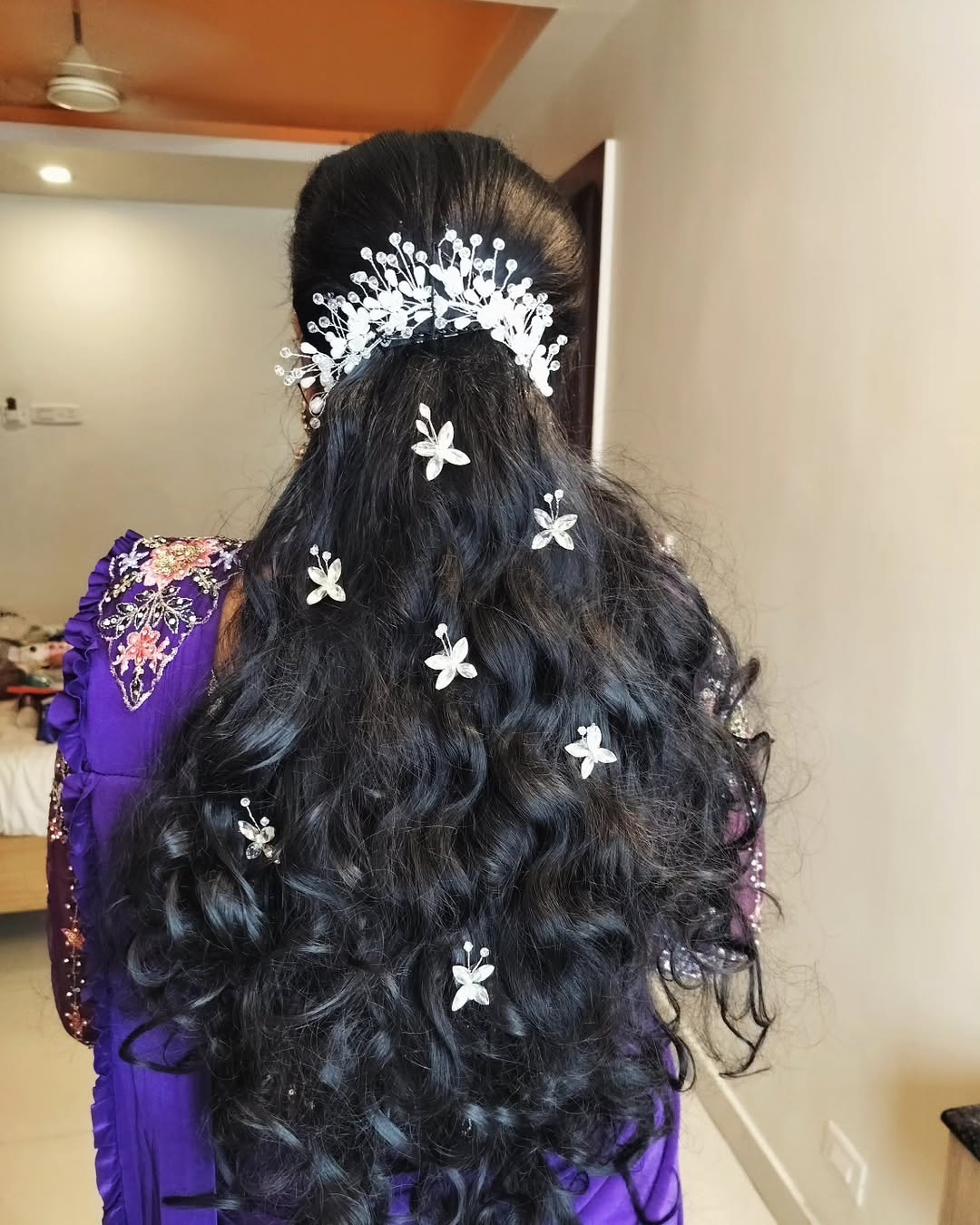 Elegant Butterfly Hair Styling